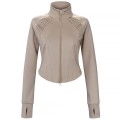 10310531 Blouse EQ.QUEEN Melody 24SS fawn front.jpg