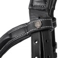 Ogłowie EQ QUEEN Firebird black detal logo.jpg